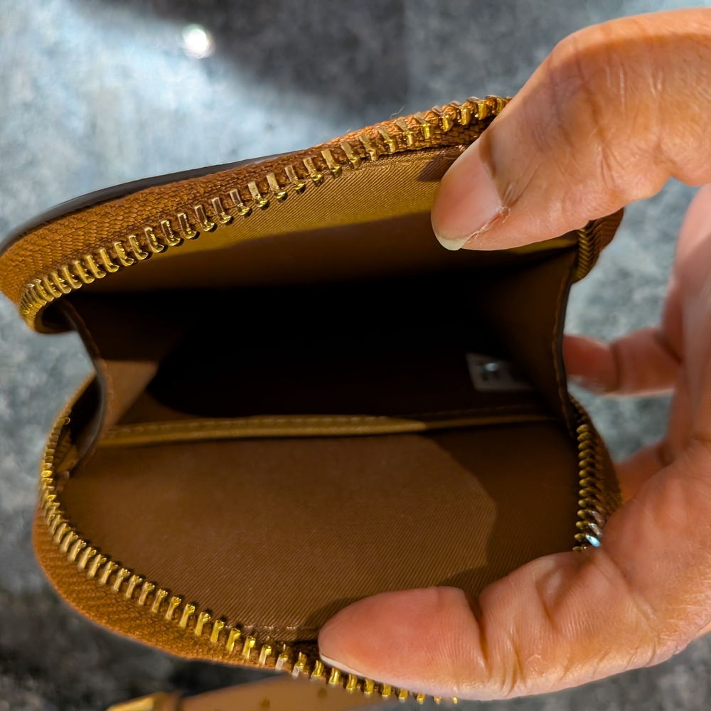 Tory Burch Emerson Phone Crossbody Bag (Brown) - Picture 4 of 5